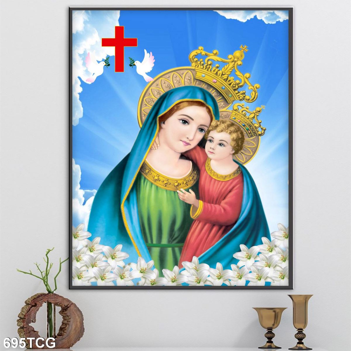 Tranh công giáo - đức mẹ Maria