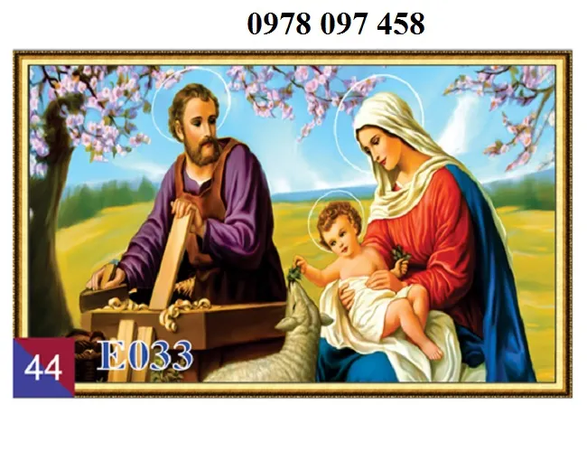 Tranh gia đình thánh giá