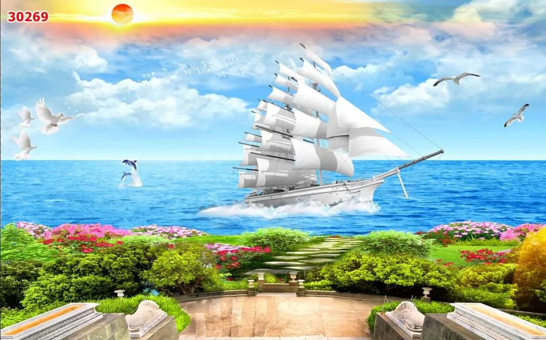 Tranh thuận buồm xôi gió