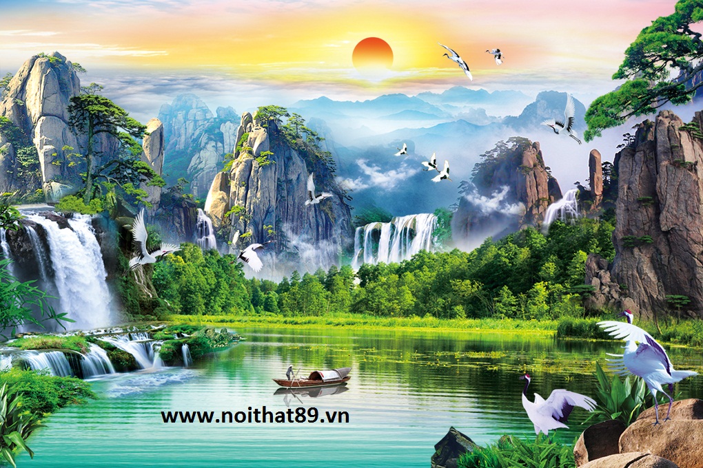 Tranh phong cảnh 3d