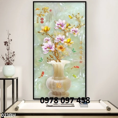 Tranh sứ ngọc - gạch tranh