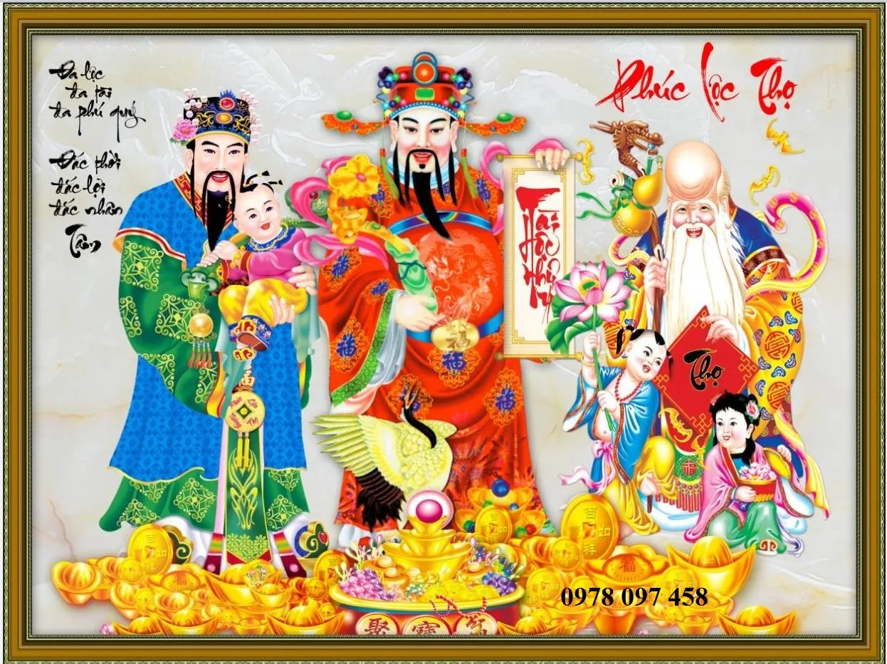 Tranh tam đa - gạch tranh 3D